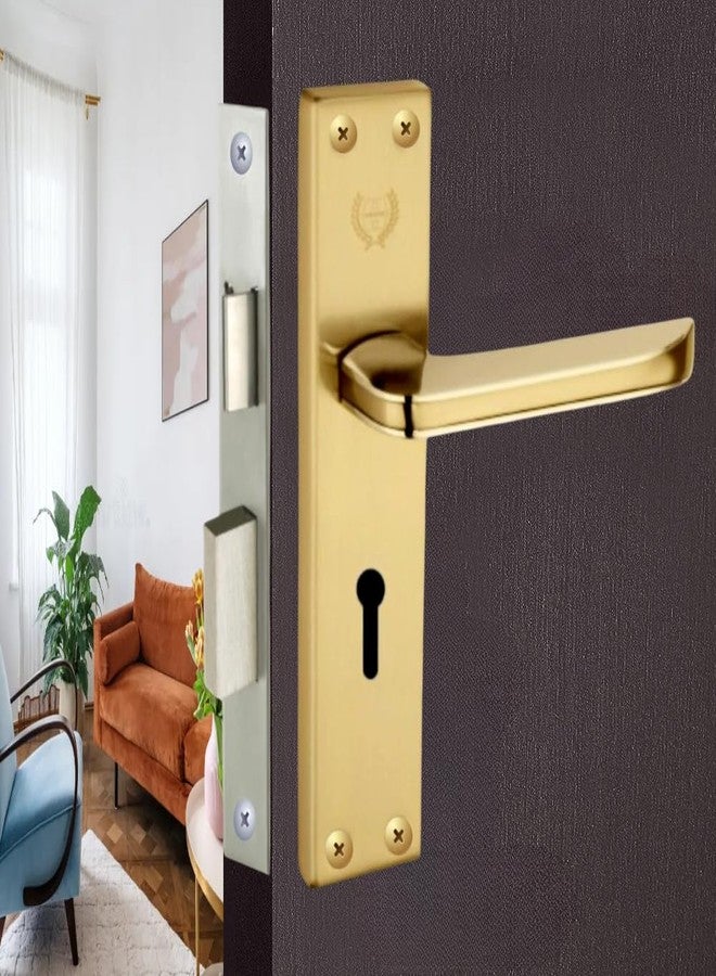 Harrison Door Locks for Main Door, Door Lock for Bedroom, Mortise Door Lock Set, Mortise Door Handle, Door Locks Handlesets with 3 Key | Antique Finish | 95603 | for Office/Hotel/Home - Image 1