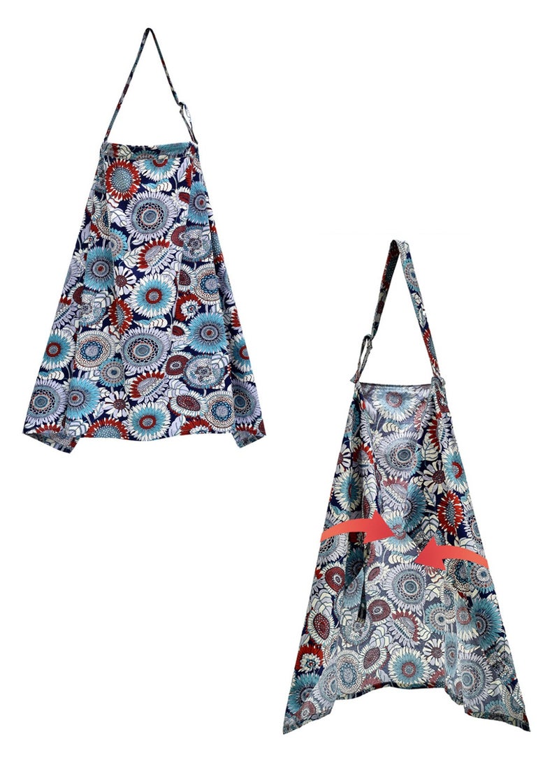 Multi-use Nursing Cover for Breastfeeding Infant Feeding Cover Breathable Privacy Breastfeeding Apron  - Image 2