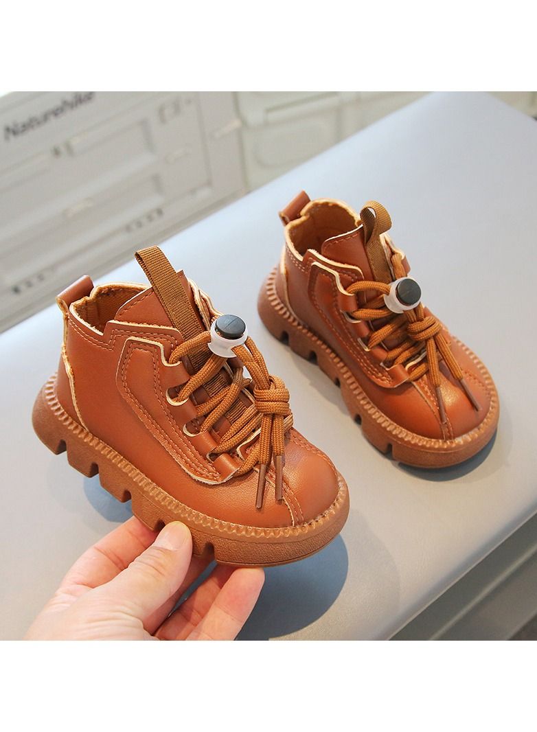 Loquat Children's Anti-skid And Wear-resistant Moccasin  - Image 1