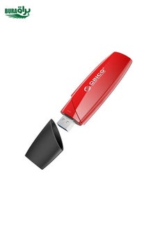 BURAQ ORCIO USB3.0 U Disk Drive, Read: 260MB/s, Write: 15MB/s, Memory:128GB, Port:USB-A(Red)  - Image 1