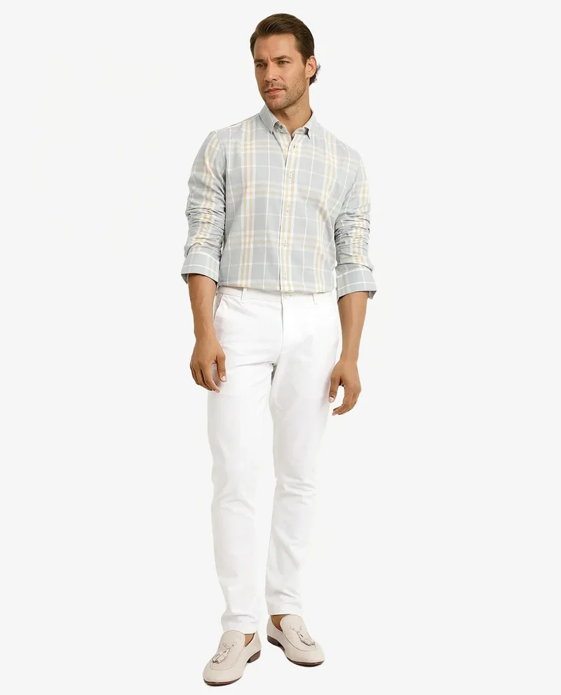 Rare Rabbit Men's Cotton Check Shirt