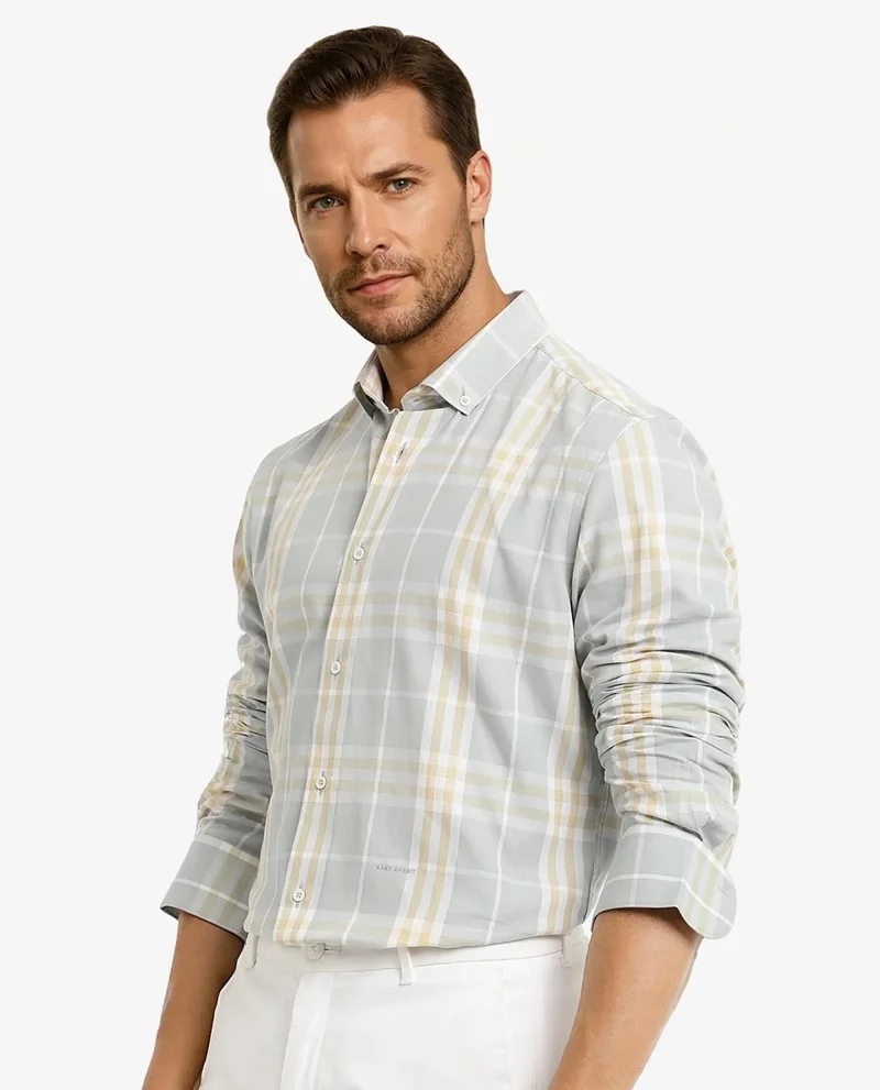 Rare Rabbit Men's Cotton Check Shirt