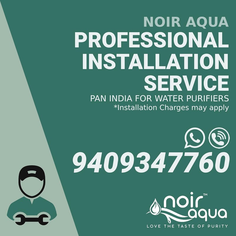 Noir Aqua Noir Aqua Roma Premium RO Water Purifier For Home with B12 Alkaline RO UV UF TDS Control Pre Filter Accessories RO Water Filter System for home 10 Ltrs 8 Stage White - Image 4
