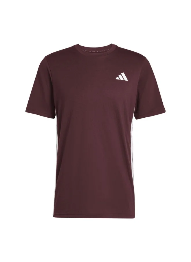 اديداس adidas TR-ES FR 3S T Red Training T-SHIRTS for Men - XS