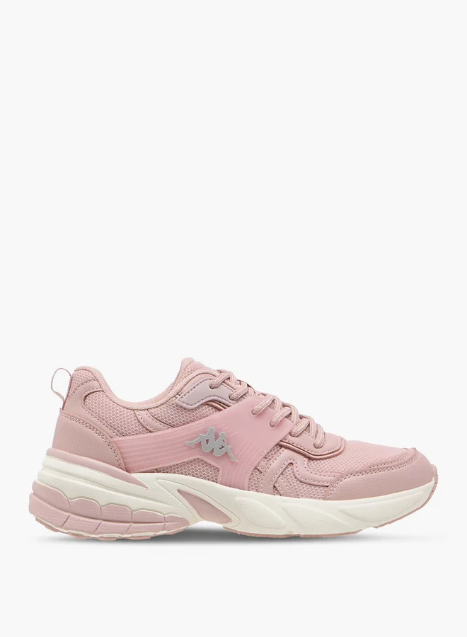 Kappa Women's Panelled Sports Shoes with Lace-Up Closure