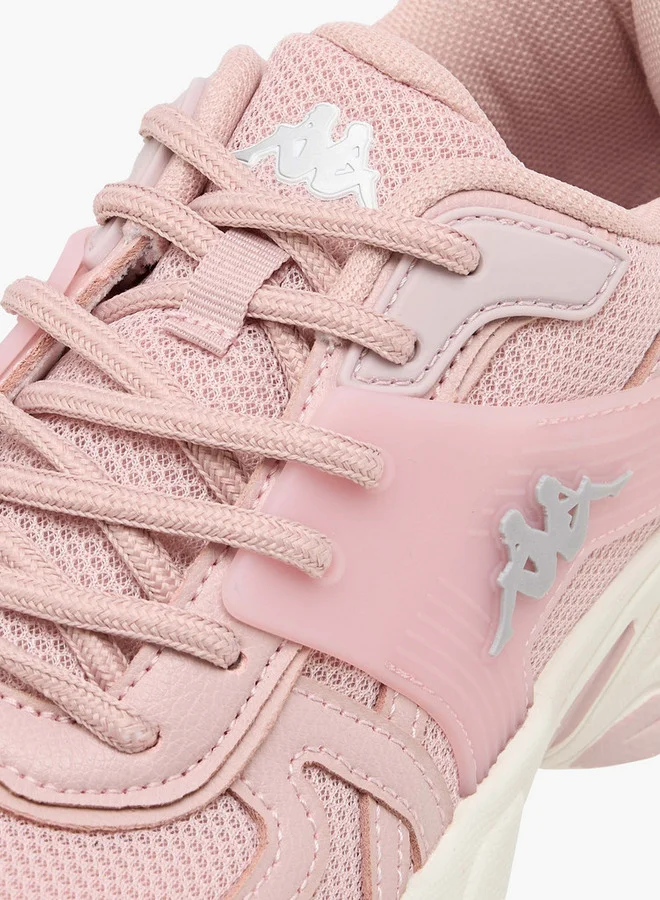 Kappa Women's Panelled Sports Shoes with Lace-Up Closure
