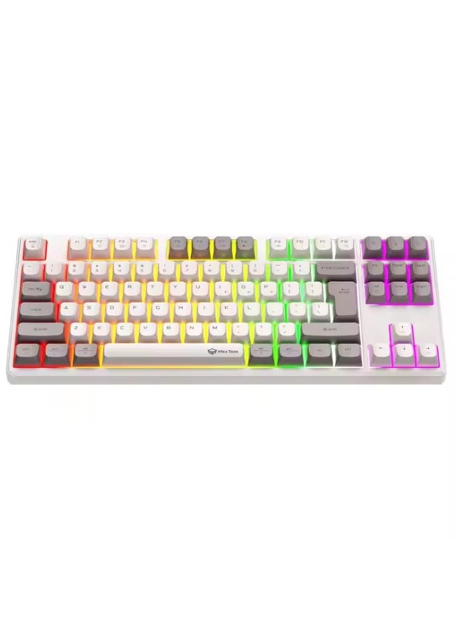 MEETION MK14 TKL Three Mode Wireless/Bluetooth/Wired Hot Swappable Gaming Keyboard 87 keys Game Peripheral RGB LED Light-Weight Mechanical Gaming Keyboard - Image 1