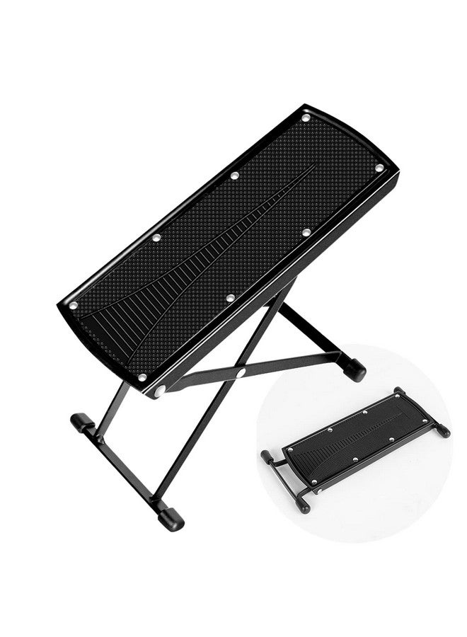 Lejesth Foldable Pedicure Foot Rest for Easy at Home Pedicures, 6-Position Height Adjustable Foot Pedal with Non-Slip Rubber, Pedicure Foot Stand for Home Foot Spa Bath - Image 1