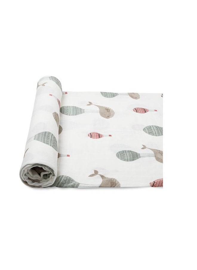 Anvi Baby Organic Bamboo Swaddle Wrap- Wild & Free  - Image 1