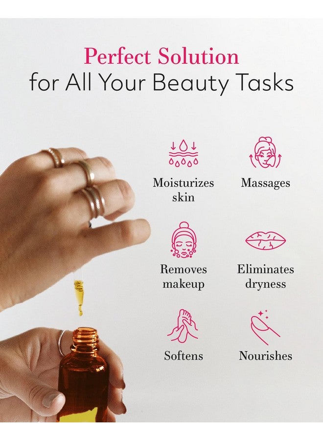 Leven Rose Jojoba Oil, Pure Cold Pressed Natural Unrefined Moisturizer For Skin Hair And Nails 16 Fl. Oz - Image 3