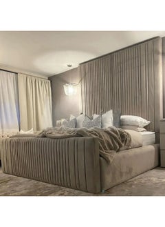 Havana Beds And Upholstery Miami Luxury Handmade Double Bed (Suitable Mattress fit :140 cm x 190 cm)  - Image 5