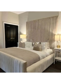 Havana Beds And Upholstery Miami Luxury Handmade Double Bed (Suitable Mattress fit :140 cm x 190 cm)  - Image 1