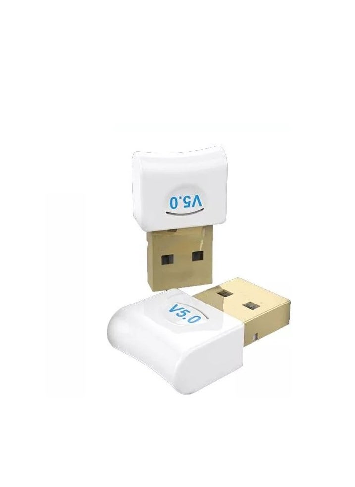 Generic Bluetooth 5.0 USB Dongle Adapter, USB Mini Bluetooth V5.0 USB Adapter Supports Windows 7/8.1/10/XP, for Desktop, Laptop, Mouse, Keyboard, Printers, Headsets, Speakers  - Image 3