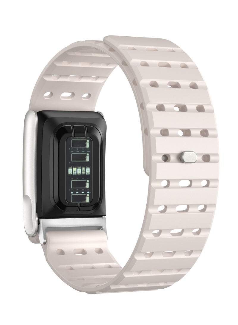 RinGinG Modified Magnetic Silicone Sport Replacement Band Compatible with WHOOP 5.0, Life/MG, One/Peak, Fitness Life Tracker – Breathable, Sweatproof, Durable & Comfortable - Image 3