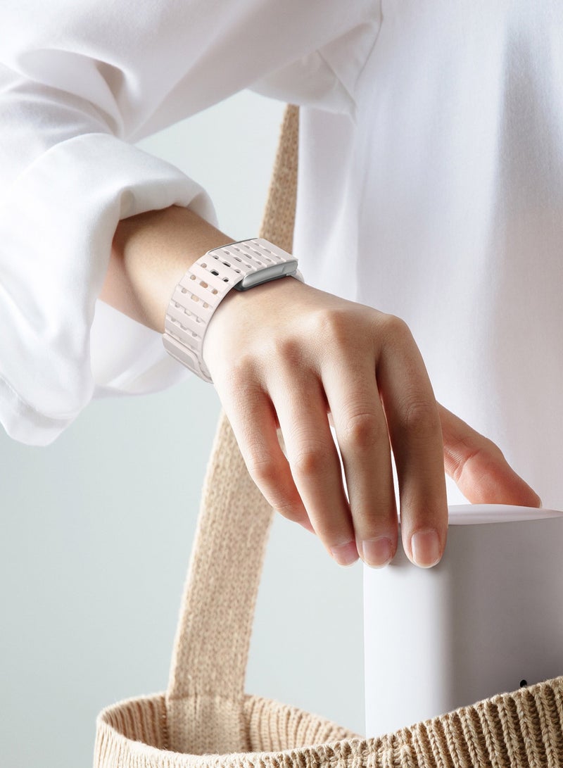 RinGinG Modified Magnetic Silicone Sport Replacement Band Compatible with WHOOP 5.0, Life/MG, One/Peak, Fitness Life Tracker – Breathable, Sweatproof, Durable & Comfortable - Image 5