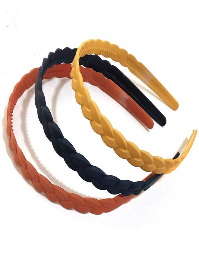 Big box 6 piece Braid Fashion hair Accessories Hair band headbands for women/Girls Non-slip hairband Comfy Hair Hoop Resin teeth Comb - Image 4