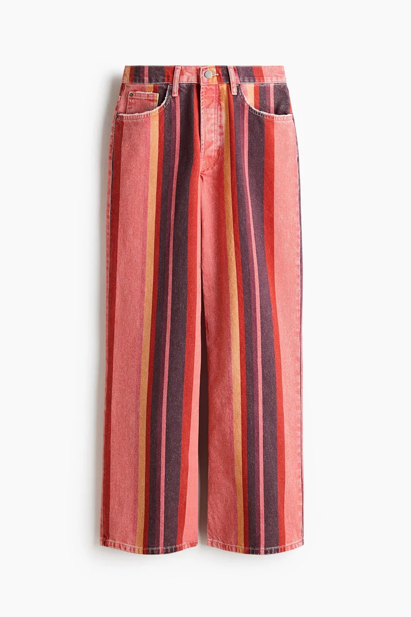 H&M Cotton denim trousers
