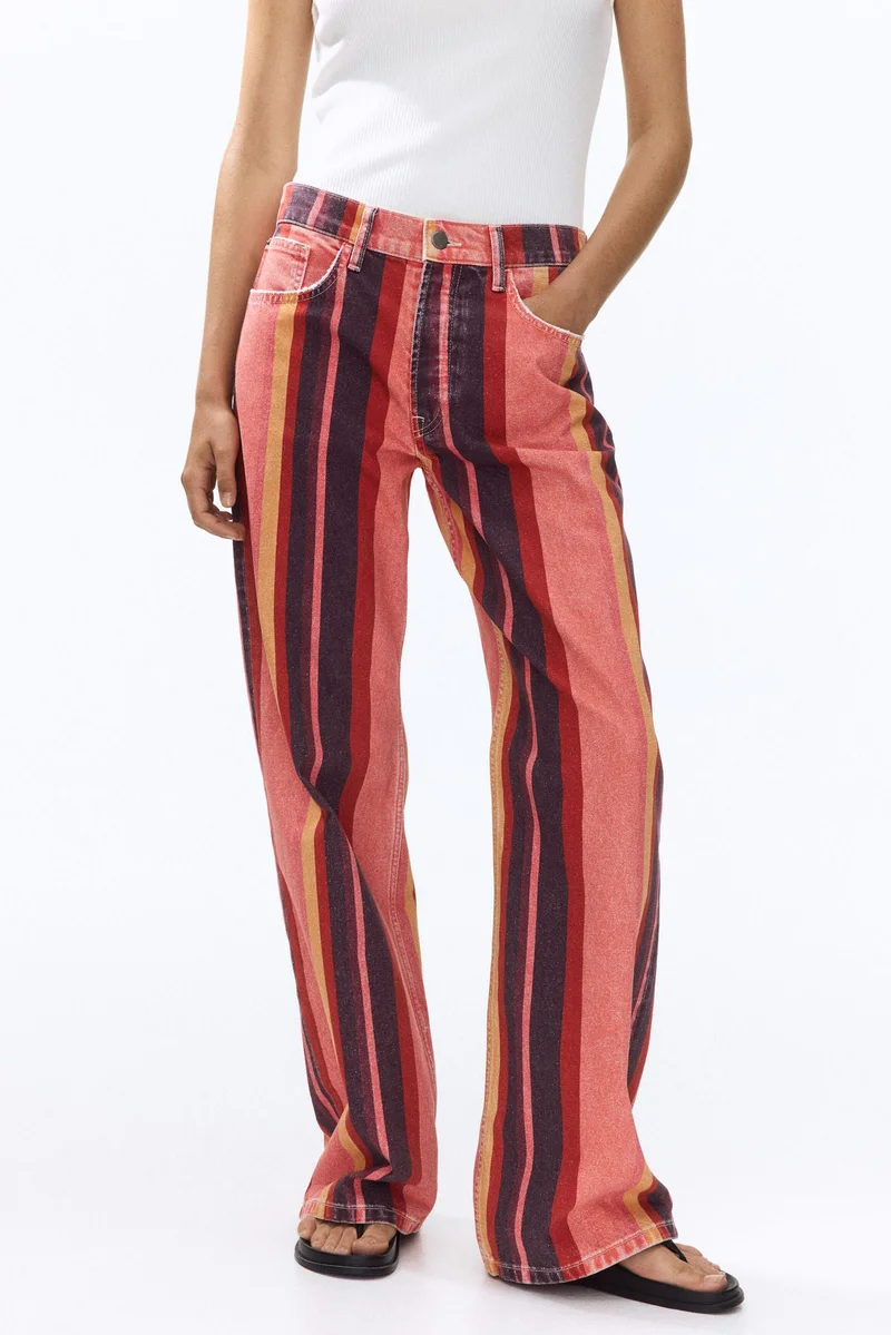 H&M Cotton denim trousers