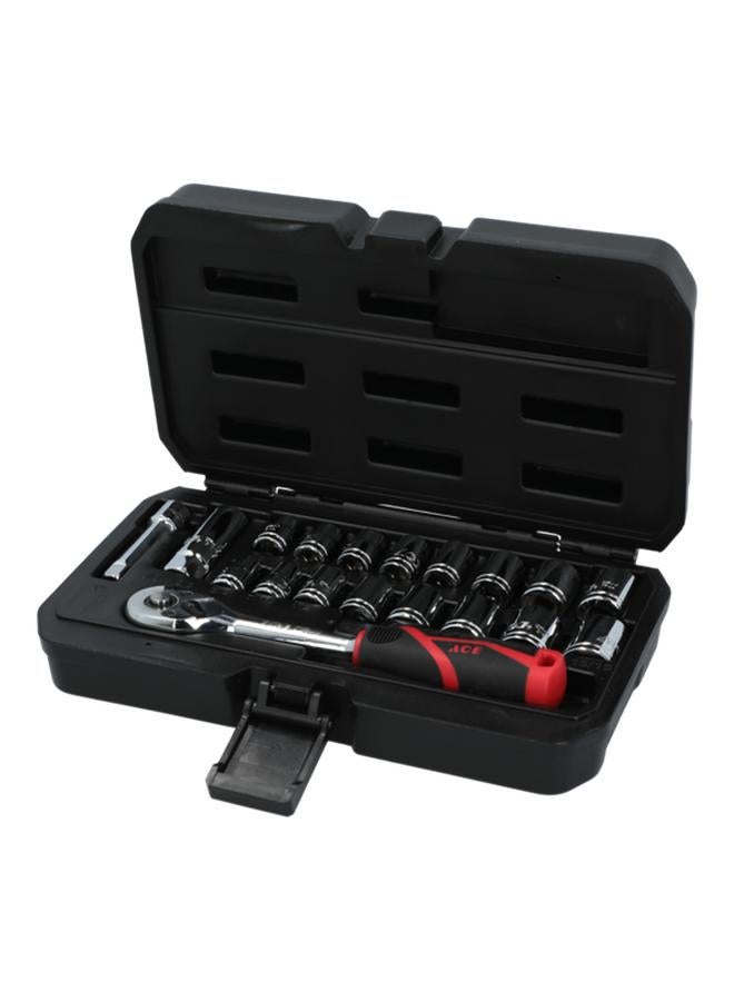 ACE 20-Piece SAE and Metric Socket Set  - Image 1