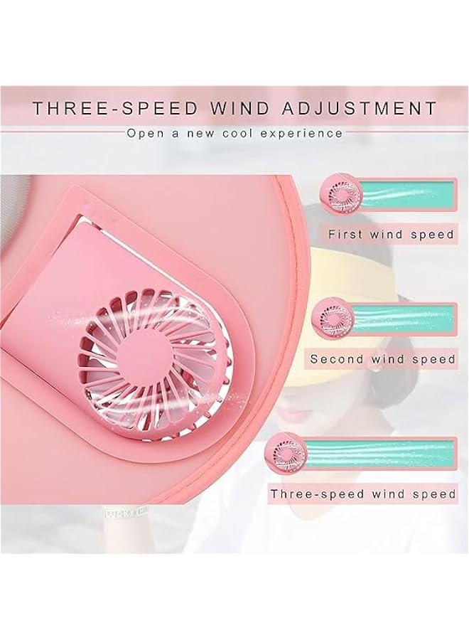 هوكور قبعة واقية من الشمس مع مروحة مدمجة 2 في 1 من هوكور، قبعة تبريد في الهواء الطلق، قبعة مروحة محمولة قابلة للتعديل للحماية من الشمس مع 3 اوضاع لدرجة الحرارة للسفر بعامل حماية من الاشعة فوق البنفسجية 50 - Image 3