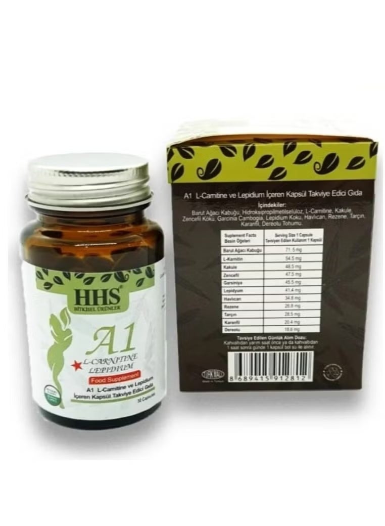 HHS Original Advanced Herbal Dietary Supplement for Effective and Safe Slimming and Fat Burning 30 Capsules - Image 2