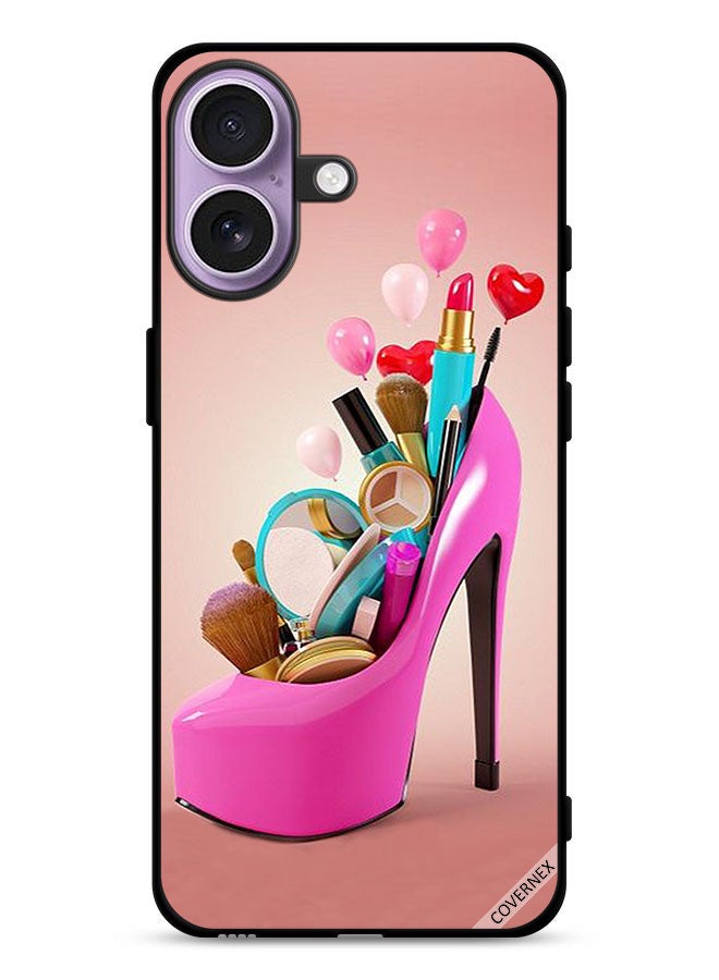 Covernex Apple iPhone 17 Protective Case Cover Shoe With Makeup Items - Image 1