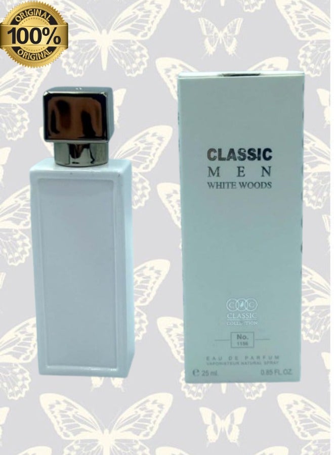 CLASSIC COLLECTION 8 Pieces Classic Collection Men White Woods Number 1156 EDP 25ML - Image 2