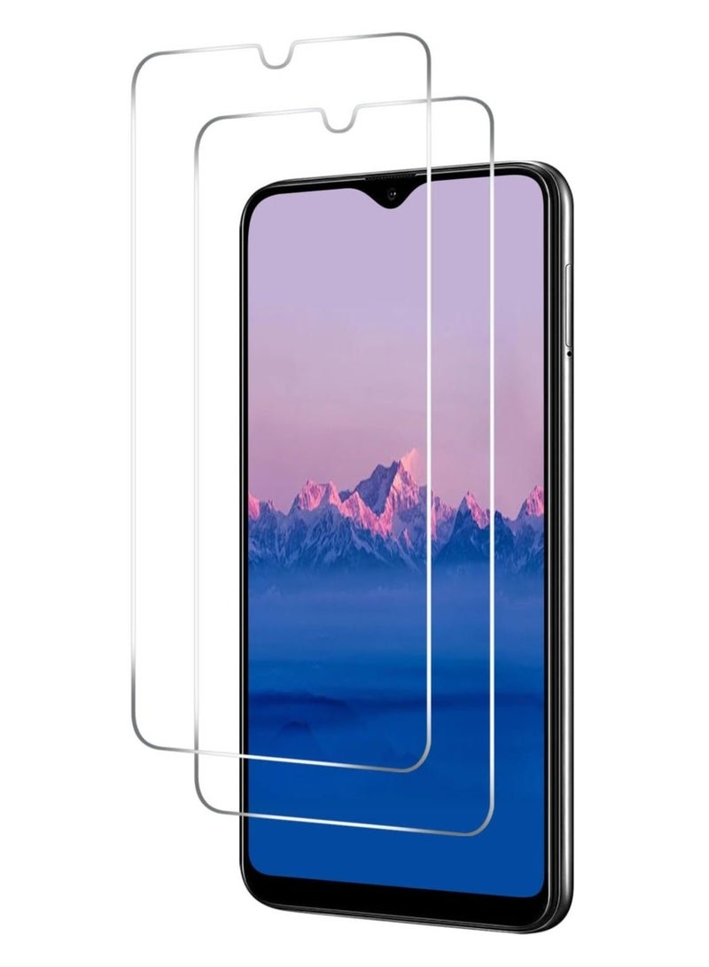 عبوتان من واقي الشاشة لهاتف سامسونج جالاكسي A16 من الزجاج المقوى المقاوم للكسر والخدش، زجاج عالي الدقة شفاف متوافق مع هاتف سامسونج جالاكسي A16 - Image 1