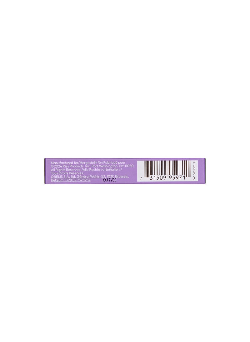 Kiss Impress Press-on Falsies Easy Tab Lashes Authentic Natural ILT02C - Image 5