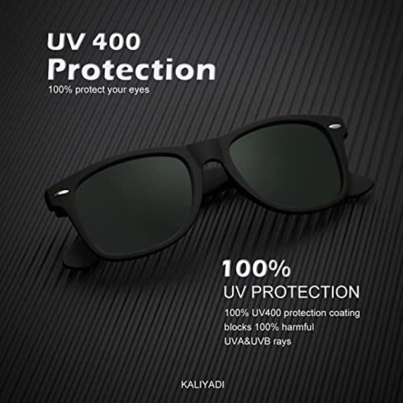 KALIYADI Sunglasses Men Polarized for Mens and Womens Unisex Sun Glasses for Driving UV Protection - Image 2