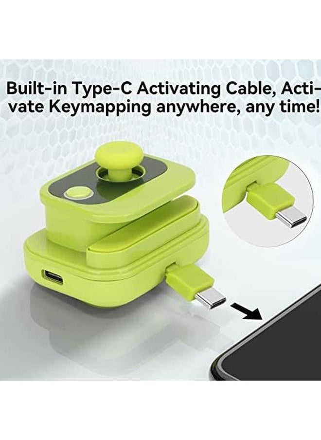 Mobile Game Controller Joystick For Android For Ios For Hongmeng Os Gaming Gamepad Mobile Phone Game Controller Compatible With Pubgg Mobile Codm Wild Rift Genshin Impact Vegetable