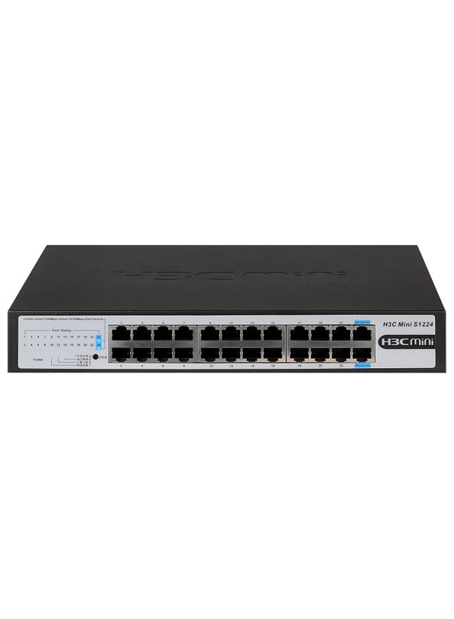 H3c 24-port Gigabit Switch Non-managed Enterprise Switch Network Cable Splitter Rack-mountable S1224 - Image 2