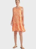 DeFacto Floral Sleeveless Dress
