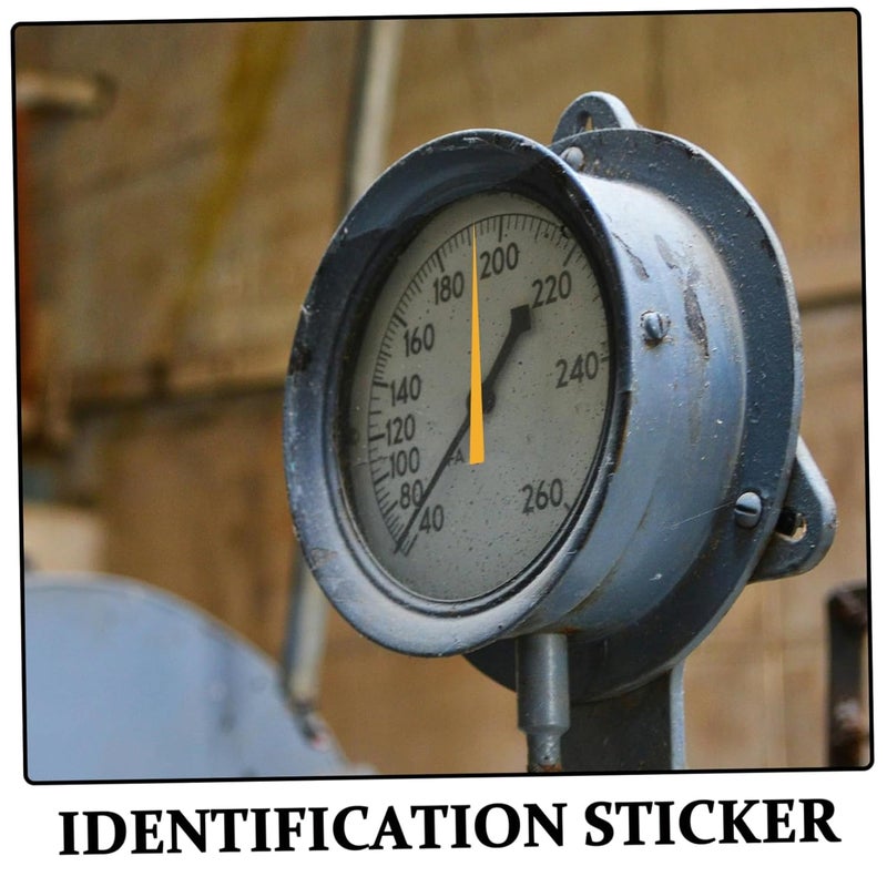 Reflective Pressure Gauge Arrow Stickers High Adhesive For RV Water Regulator Pool Pump - Image 4