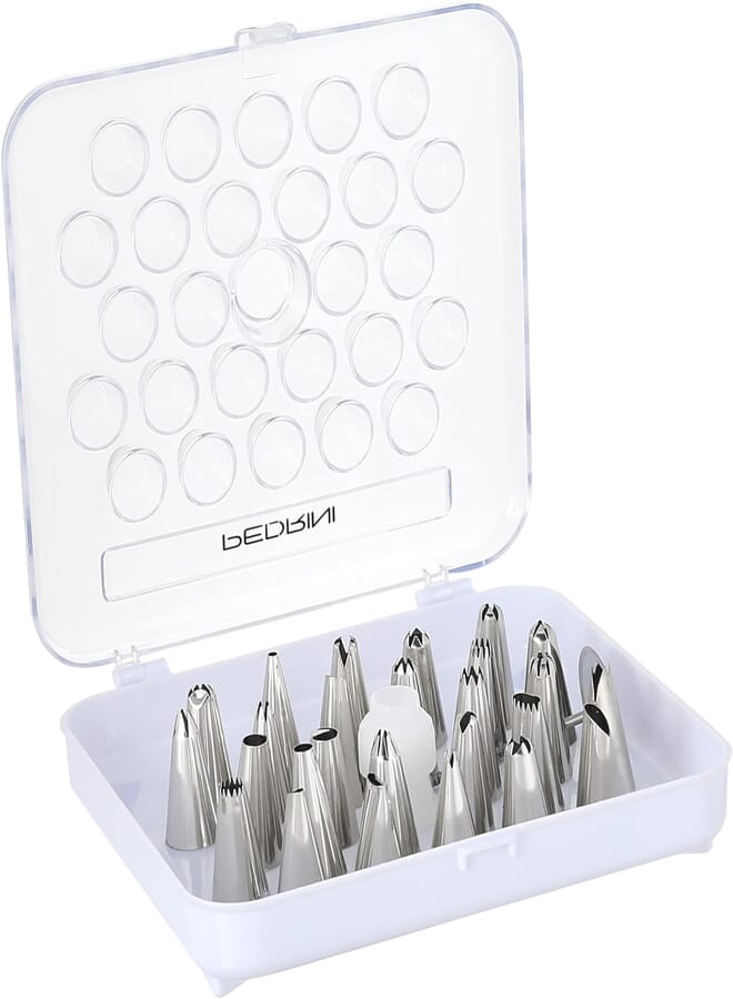 PEDRINI PEDRINI PPL Decorative Spouts 26 Pieces in Pedrini Box, 7, 26 cm 