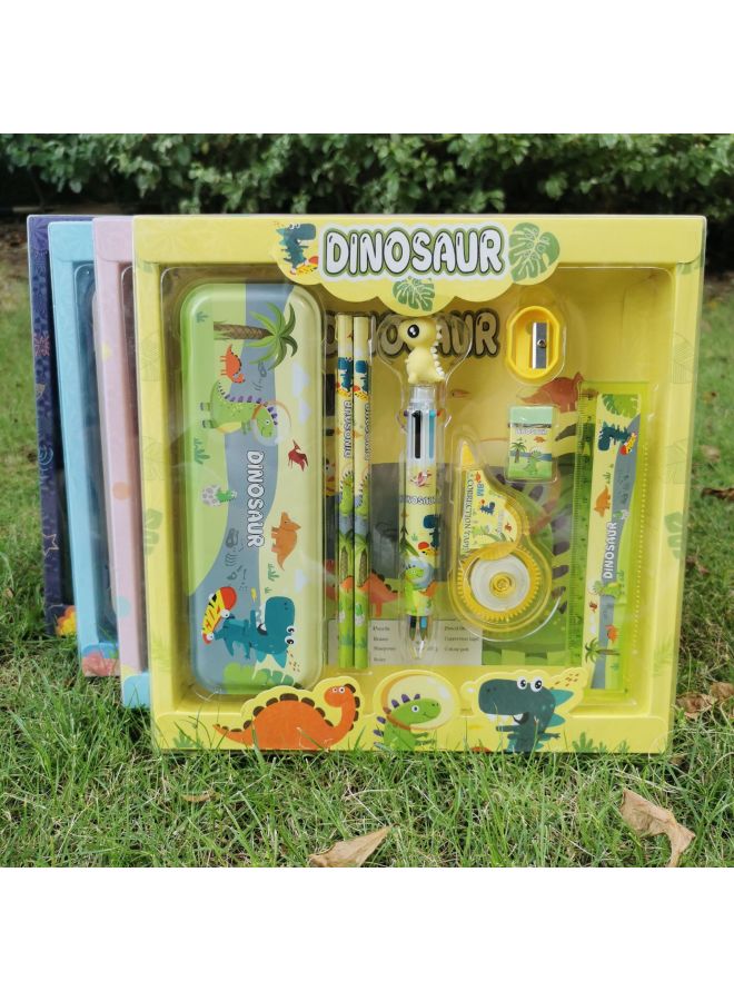 HJ Children's Gift Student Stationery Suit Gift Box School Supplies Pencil Case Pencil Practical Animal Stationery Gift Bag - Image 4
