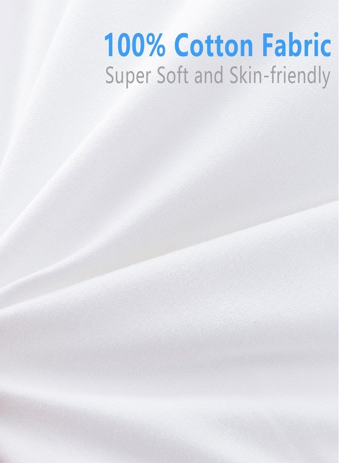 YOUR MOON Extra Soft Support Pillows Standard Size, Luxury Fluffy Down Alternative Pillow for Sleeping, Medium Thick Pillows, 100% Cotton Shell Bed Pillow (White) - Image 2