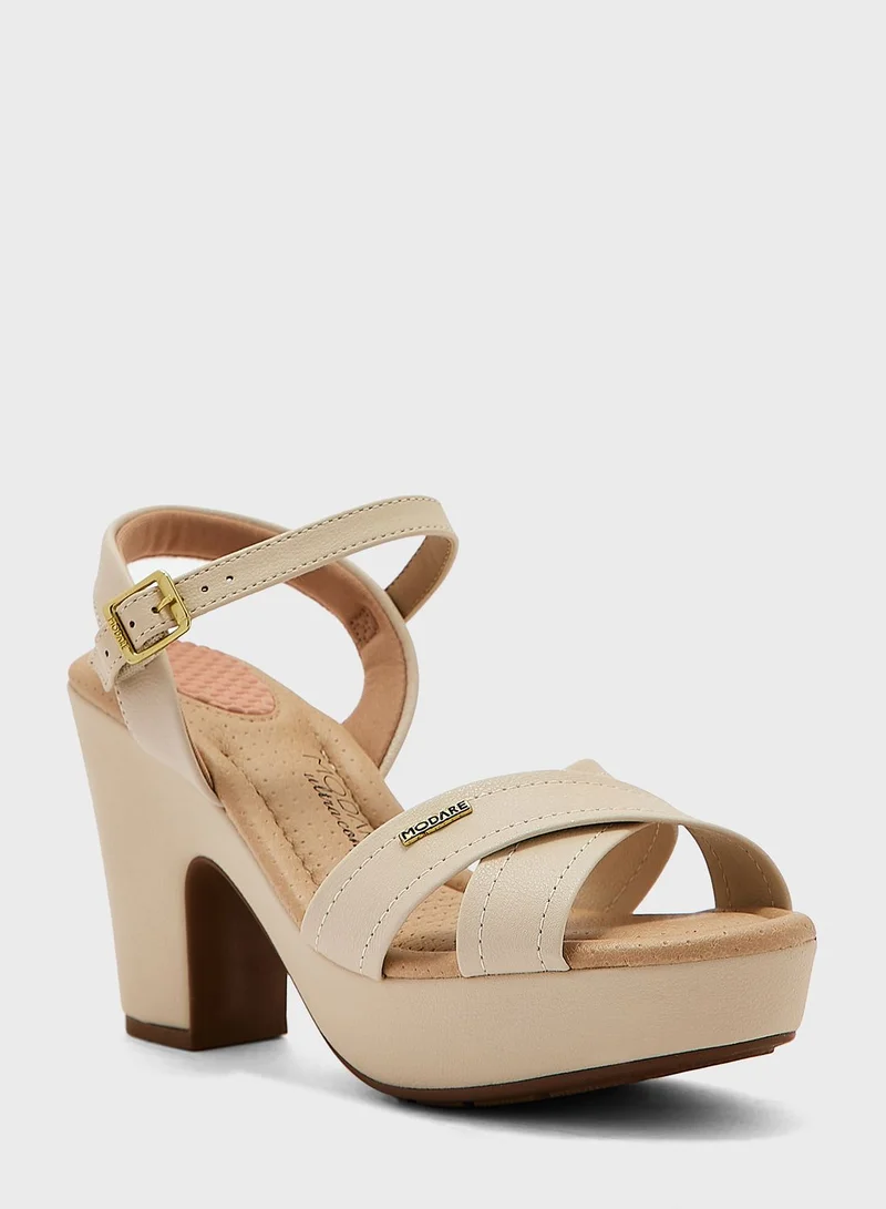 MODARE Multi Strap High Heel Sandals