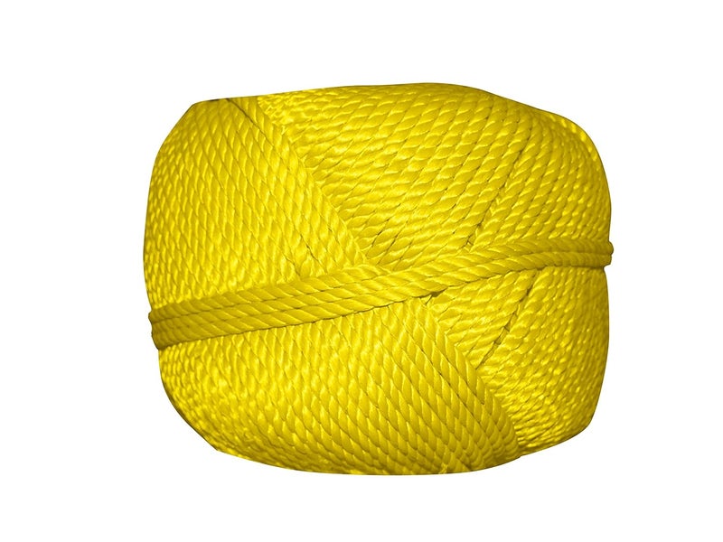 YNK 2015 25 MM Nylon Clothing Line String Rope for Clothes Drying Twisted Multi Ferrous Multipurpose Outdoor Clothes Drying Wire Travel Friendly Rope for Cloth Length 50 M Yellow - Image 3