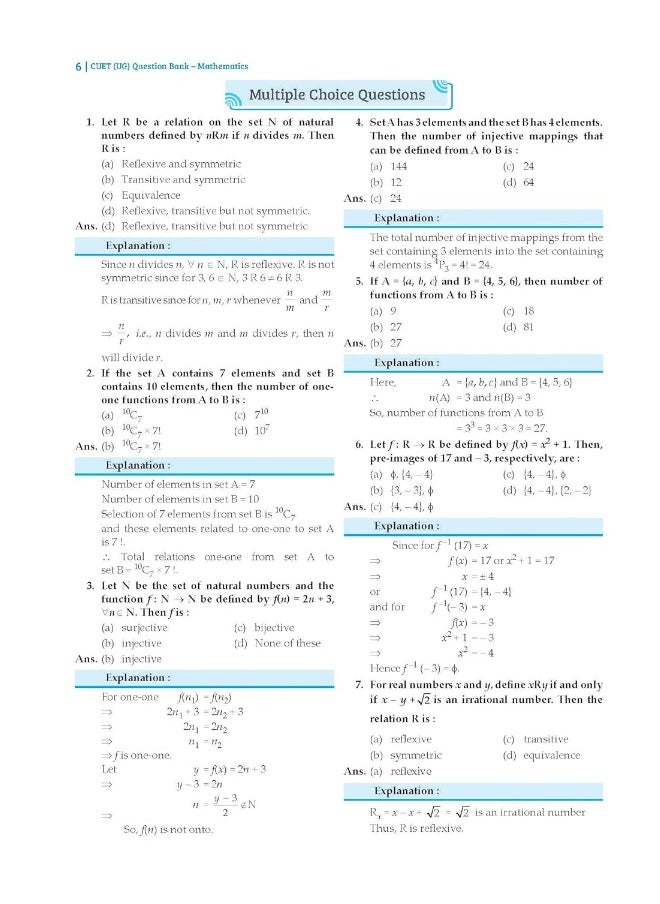 null - Oswal - Gurukul NTA CUET (UG) Mathematics Question Bank for Exam 2023 : 1040+ MCQs with Chapterwise Theory, NCERT Questions & NCERT Exemplar, Applied Math Syllabus, Entrance Test Computer Based - Image 1