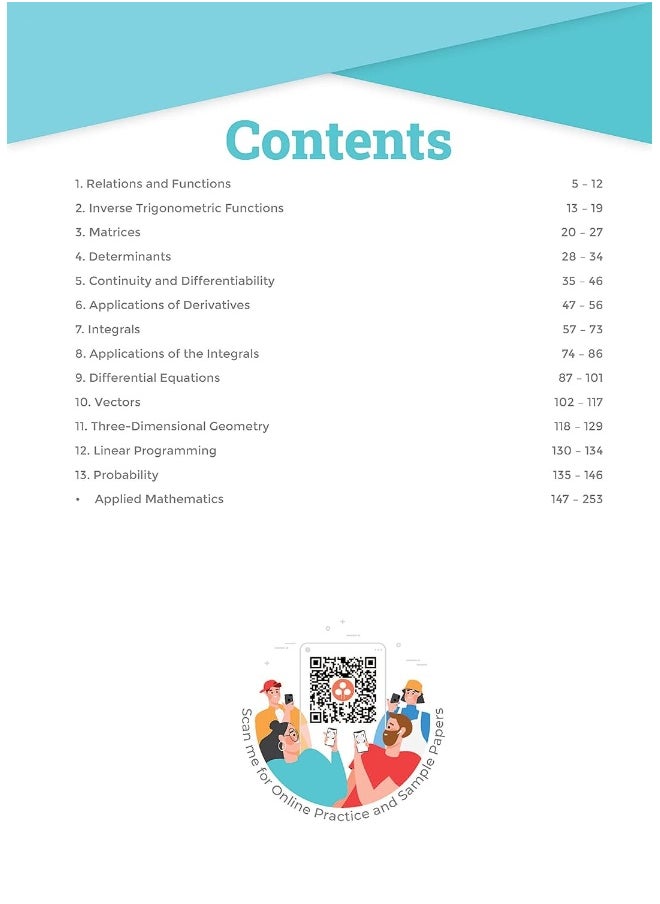 null - Oswal - Gurukul NTA CUET (UG) Mathematics Question Bank for Exam 2023 : 1040+ MCQs with Chapterwise Theory, NCERT Questions & NCERT Exemplar, Applied Math Syllabus, Entrance Test Computer Based - Image 1