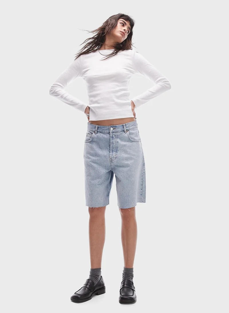 توب شوب Crew Neck T-Shirt