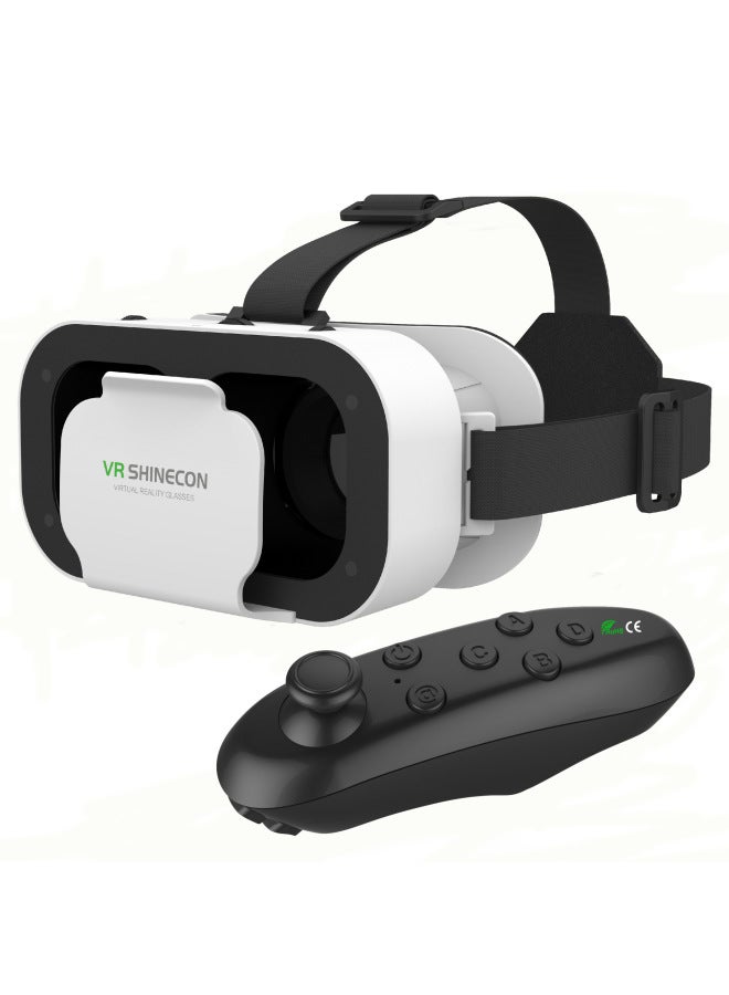 نظارات الواقع الافتراضي VRSHINECONG05a من ألف سحر الجيل الخامس هدية صغيرة ثلاثية الأبعاد مرآة سحرية - اللون: ألف خيال g05a + y1 أسود - Image 1