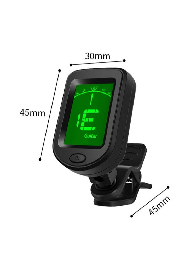 Generic - Folk Guitar Tuner Ukulele Bass Violin Tuner Tuner Electronic Tuner - Image 1
