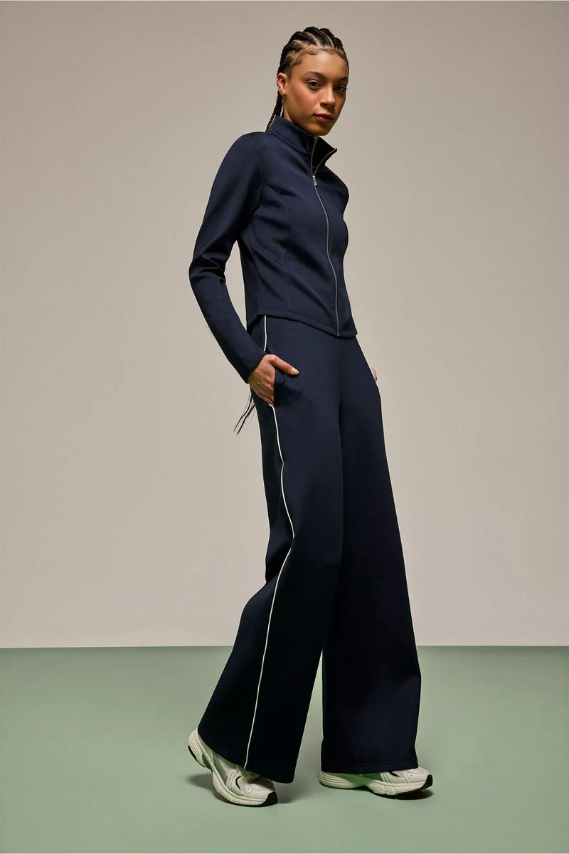 DeFacto Wide Leg Scuba Fabric Sweatpants