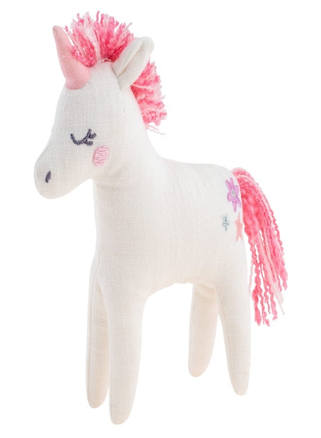 Stephen Joseph, Muslin Blanket and Stuffed Animal, Unicorn, Pink - Image 4