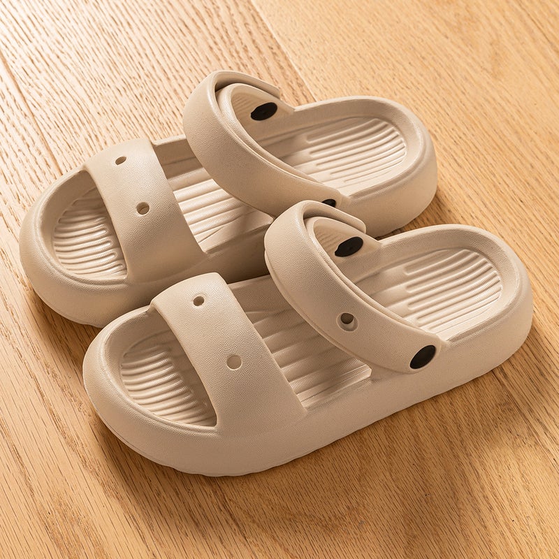 Women's Thick-Soled Beach Slides with Toe Loop - Elevating Summer Sandals 2026 New Style - Image 5