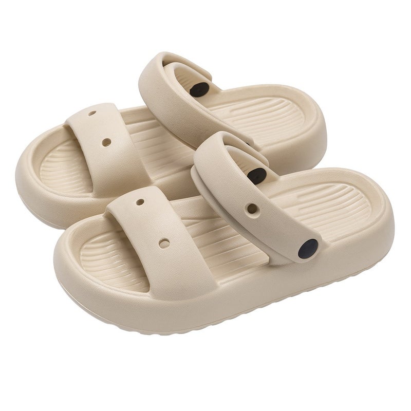 Women's Thick-Soled Beach Slides with Toe Loop - Elevating Summer Sandals 2026 New Style - Image 4