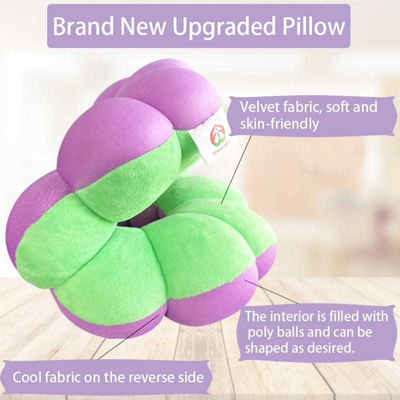 AUSTYLCO Anti Bedsore Cushion,Broken Elbow Elevation Pillow,Donut Pillow for Hand and Foot Pressure Relief,Elbow,Ankle,Leg,Hip Support Pad Green - Image 5