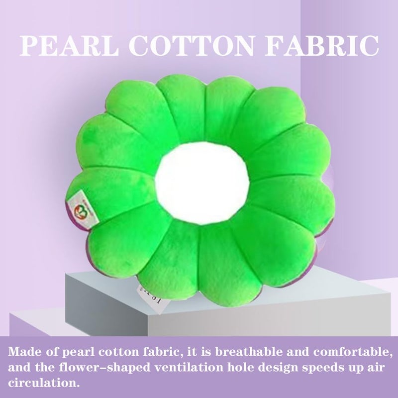 AUSTYLCO Anti Bedsore Cushion,Broken Elbow Elevation Pillow,Donut Pillow for Hand and Foot Pressure Relief,Elbow,Ankle,Leg,Hip Support Pad Green - Image 4
